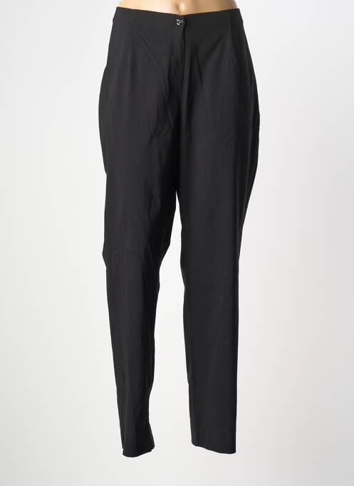 Pantalon droit stretch taille normale noir JEAN MARC PHILIPPE femme
