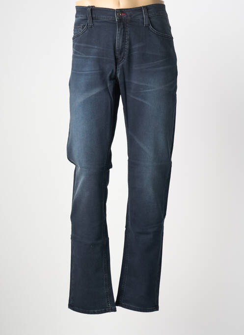Jeans coupe droite stretch taille normale bleu MUSTANG homme