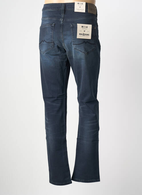 Jeans coupe droite stretch taille normale bleu MUSTANG homme