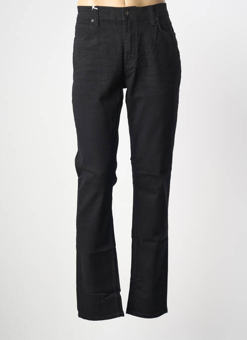Jeans coupe droite stretch taille normale noir MUSTANG homme