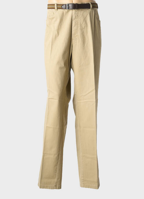 Pantalon droit stretch taille normale beige BRÜHL homme