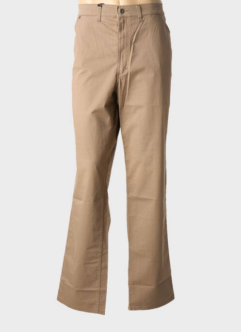 Pantalon droit stretch taille normale marron MUSTANG homme