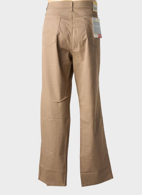 Pantalon droit stretch taille normale marron MUSTANG homme