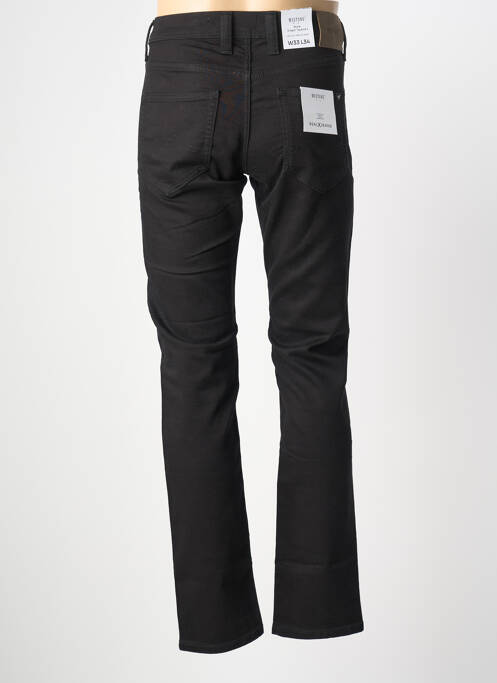 Pantalon droit noir MUSTANG homme