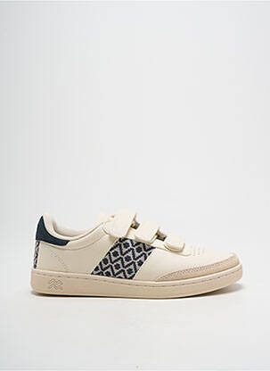 Baskets semelle amovible talon plat jusqu'à 3cm bleu N'GO femme
