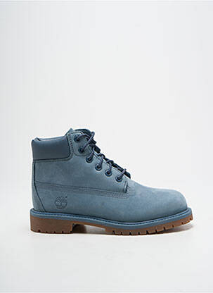Bottines/boots fermeture lacets talon bas bleu TIMBERLAND enfant