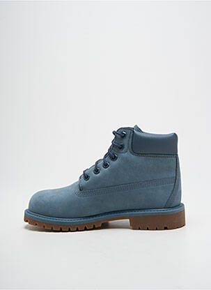 Bottines/boots fermeture lacets talon bas bleu TIMBERLAND enfant