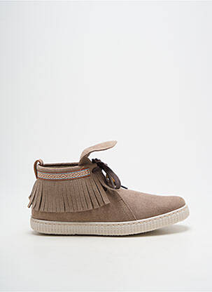 Bottines/boots talon plat jusqu'à 3cm gris VICTORIA femme