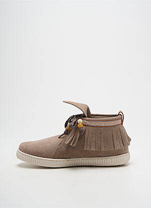 Bottines/boots talon plat jusqu'à 3cm gris VICTORIA femme