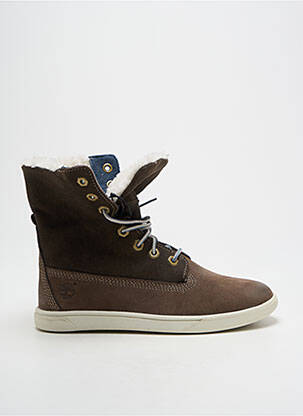 Baskets bout rond bout rond marron TIMBERLAND enfant
