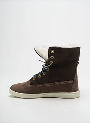 Baskets bout rond bout rond marron TIMBERLAND enfant