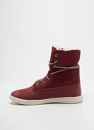 Baskets nubuck bout rond violet TIMBERLAND enfant