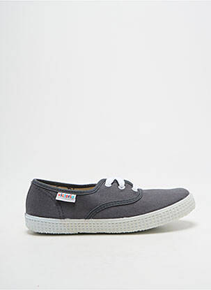 Baskets bout rond bout rond gris VICTORIA enfant