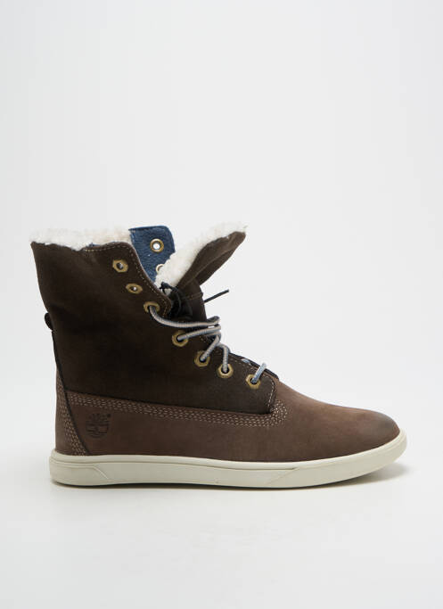 Baskets bout rond bout rond marron TIMBERLAND enfant