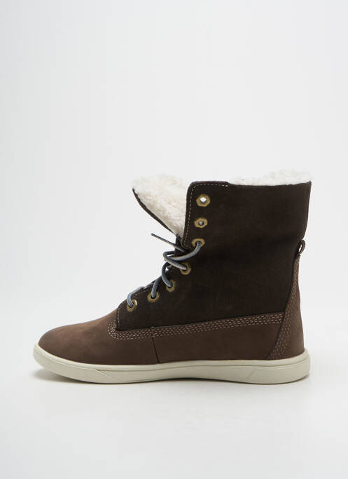 Baskets bout rond bout rond marron TIMBERLAND enfant