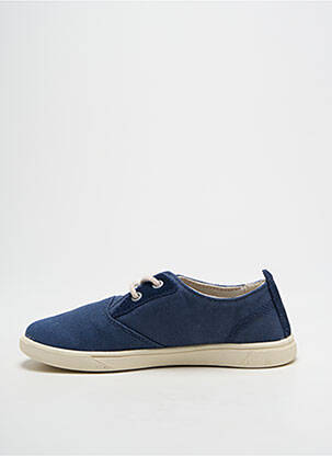 Baskets semelle amovible bout rond bleu TIMBERLAND enfant