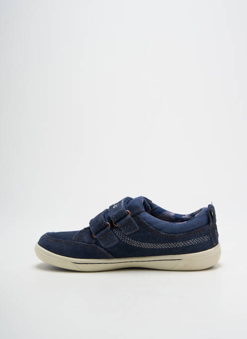 Baskets nubuck bout rond bleu TIMBERLAND garcon