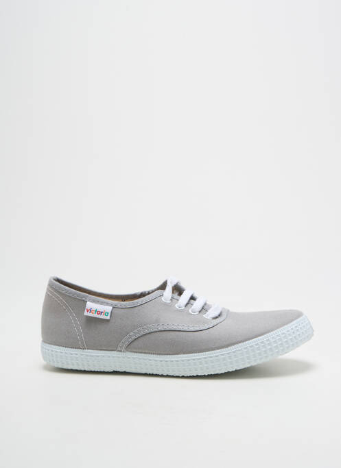 Baskets bout rond bout rond gris VICTORIA enfant