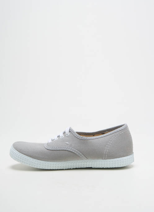 Baskets bout rond bout rond gris VICTORIA enfant