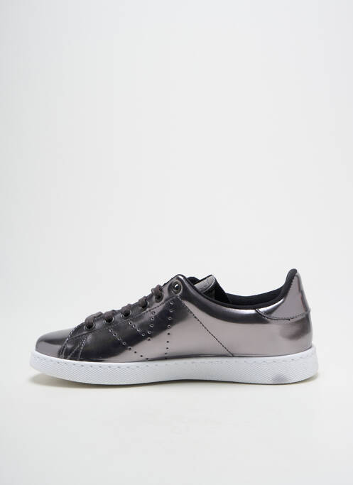 Baskets argent VICTORIA femme