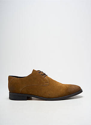 Derbies nubuck talon bas marron FRANK WRIGHT homme