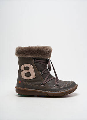 Bottines/boots bout rond bout rond gris ART enfant