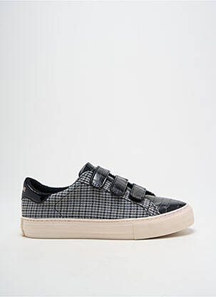 Baskets bout rond talon plat jusqu'à 3cm noir NO NAME femme