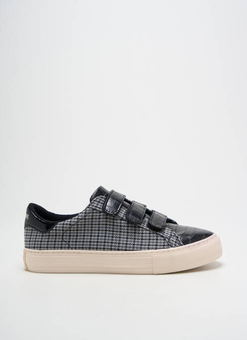 Baskets bout rond talon plat jusqu'à 3cm noir NO NAME femme