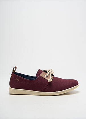 Baskets bout rond talon plat jusqu'à 3cm violet ARMISTICE femme