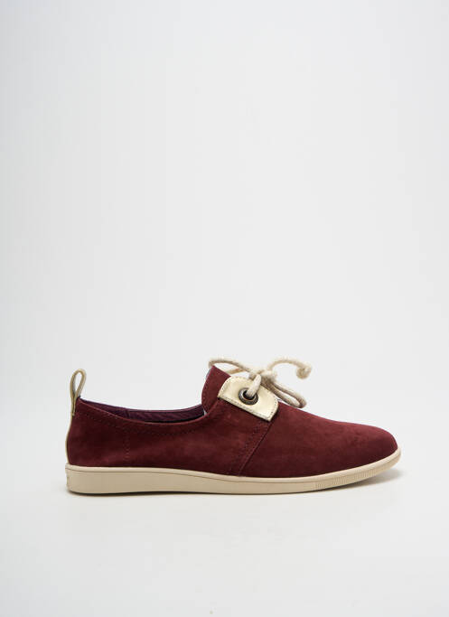 Baskets nubuck talon plat jusqu'à 3cm violet ARMISTICE femme