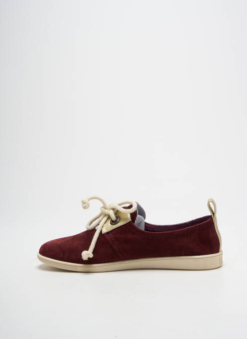 Baskets nubuck talon plat jusqu'à 3cm violet ARMISTICE femme