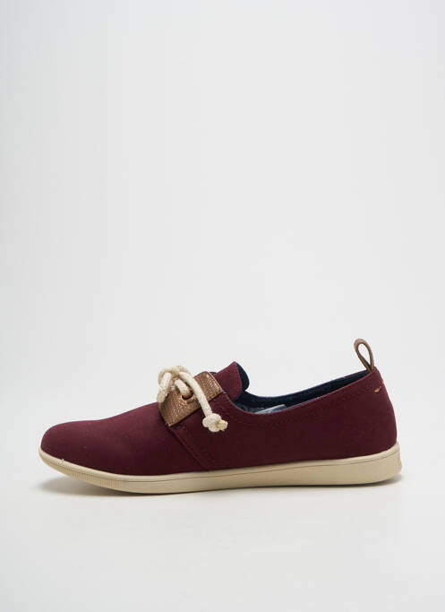 Baskets bout rond talon plat jusqu'à 3cm violet ARMISTICE femme