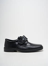Derbies bout carré talon bas noir RIEKER homme