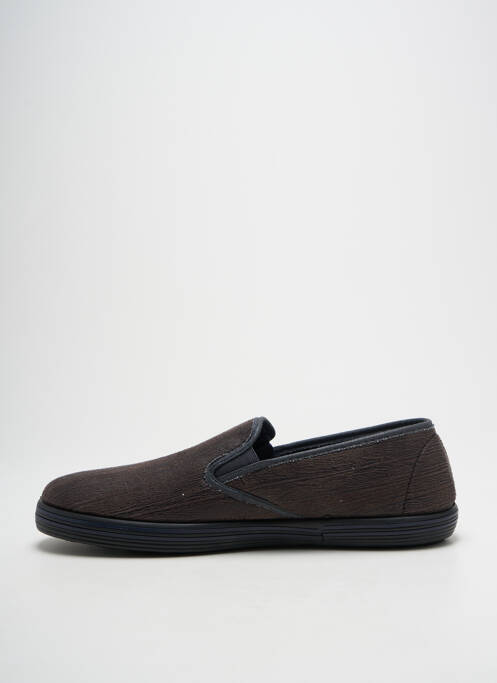 Chaussons/pantoufles bout rond bout rond gris OUF! homme