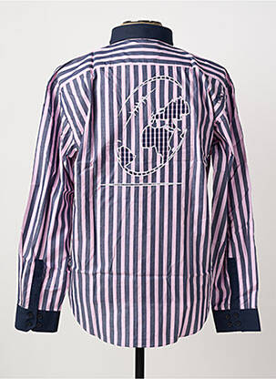 Chemise manches longues poches rose COMPTOIR DU RUGBY homme