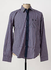 Chemise manches longues rose QUINZE & TREIZE homme seconde vue