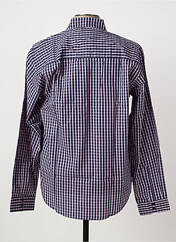 Chemise manches longues rose QUINZE & TREIZE homme seconde vue