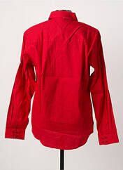 Chemise manches longues rouge COMPTOIR DU RUGBY homme seconde vue