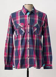 Chemise manches longues poches bleu COMPTOIR DU RUGBY homme