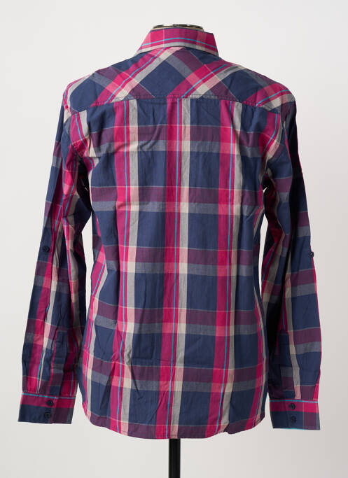 Chemise manches longues imprimé écossais bleu COMPTOIR DU RUGBY homme