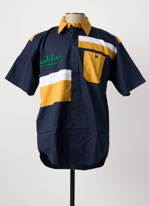 Chemise manches courtes poches bleu SA RUGBY homme