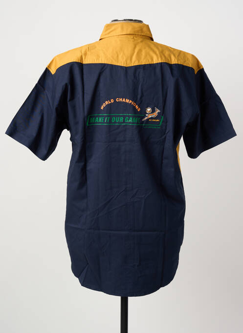 Chemise manches courtes poches bleu SA RUGBY homme