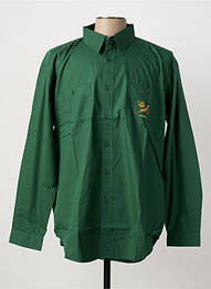 Chemise manches longues poches vert SA RUGBY homme