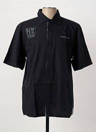 Chemise manches courtes poches noir HAKA DANCE homme