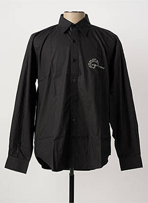 Chemise manches longues coupe cintrée noir THE HAKADANCE homme
