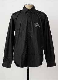 Chemise manches longues coupe cintrée noir THE HAKADANCE homme