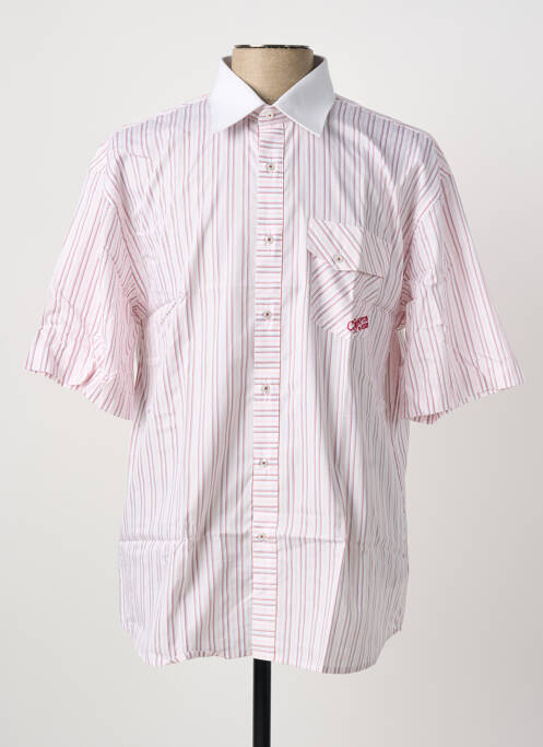 Chemise manches courtes poches rouge COMPTOIR DU RUGBY homme