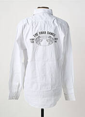 Chemise manches longues blanc THE HAKADANCE homme seconde vue