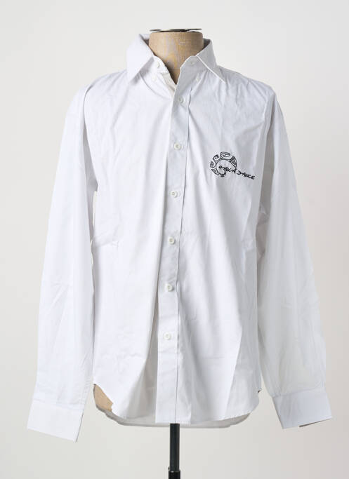 Chemise manches longues coupe cintrée blanc THE HAKADANCE homme