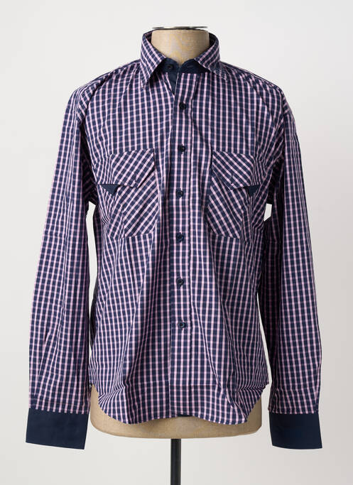 Chemise manches longues coupe cintrée rose COMPTOIR DU RUGBY homme
